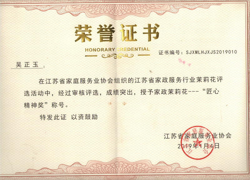 荣誉展示