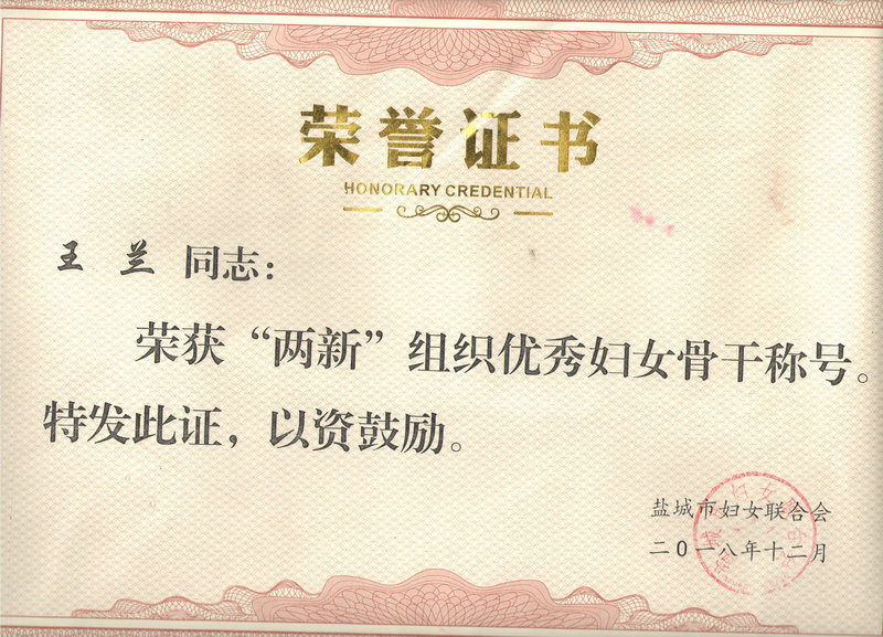 荣誉展示